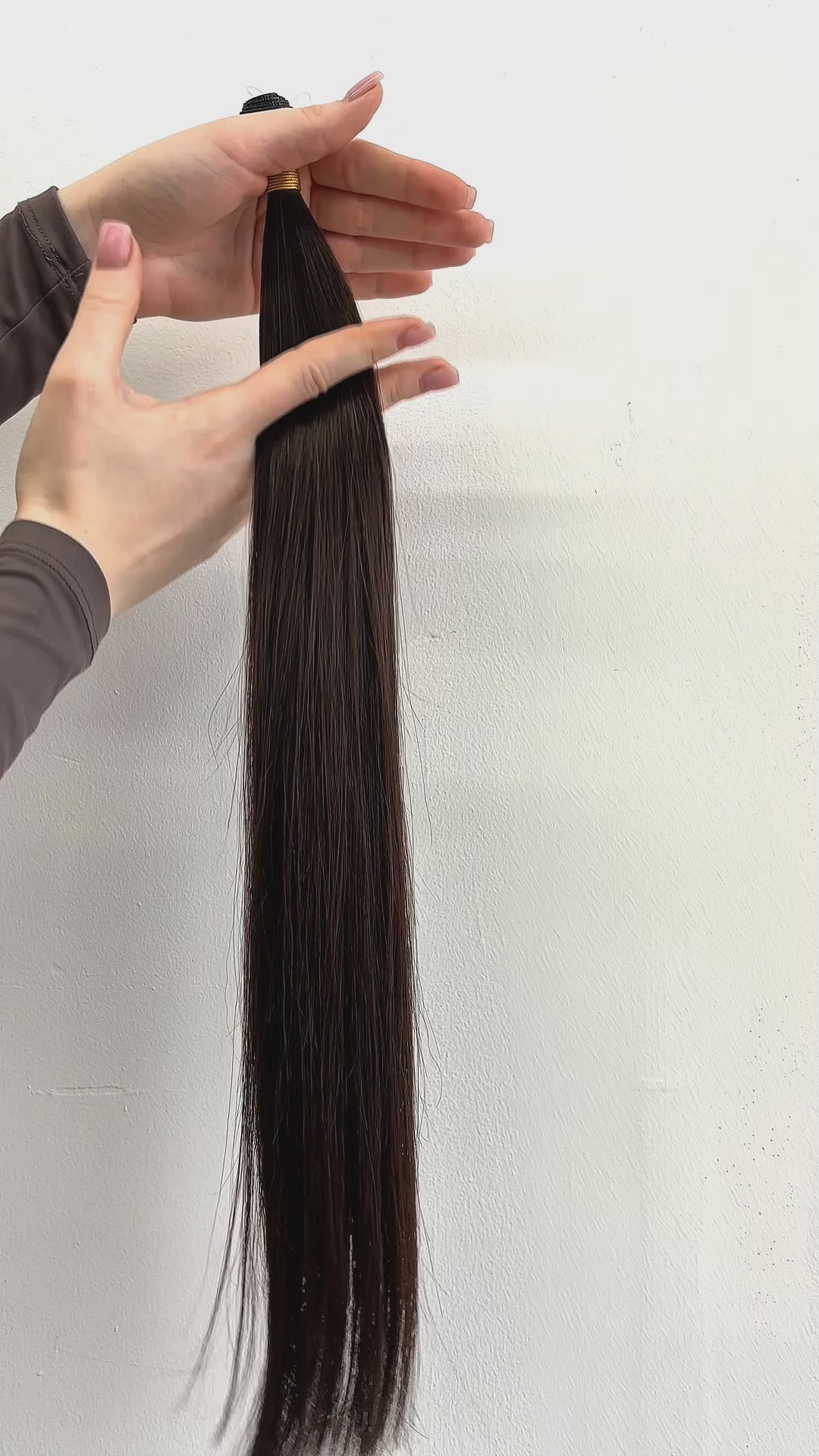 Ponytail Extension: Darkest Brown #2