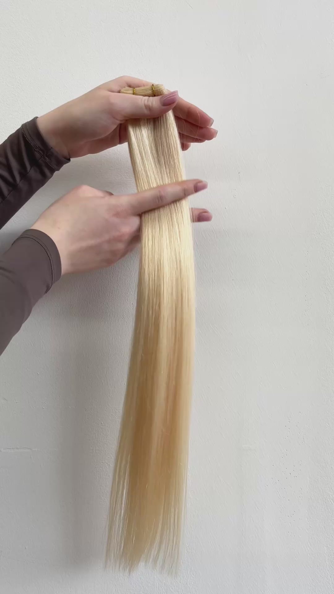 Nano Extensions: Warm Lightest Blonde #613